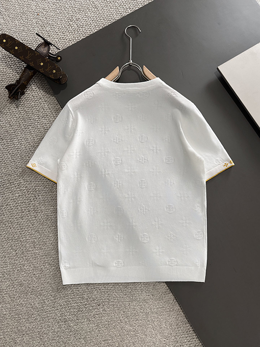 ルイヴィトン   ラペル半袖Tシャツ