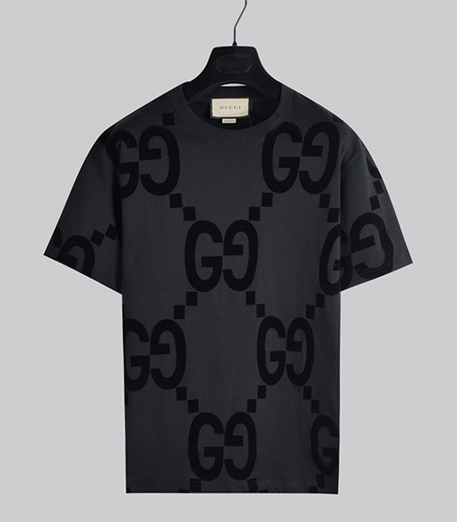 グッチ   ニットプリント半袖Tシャツ