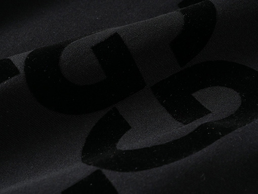 グッチ   ニットプリント半袖Tシャツ
