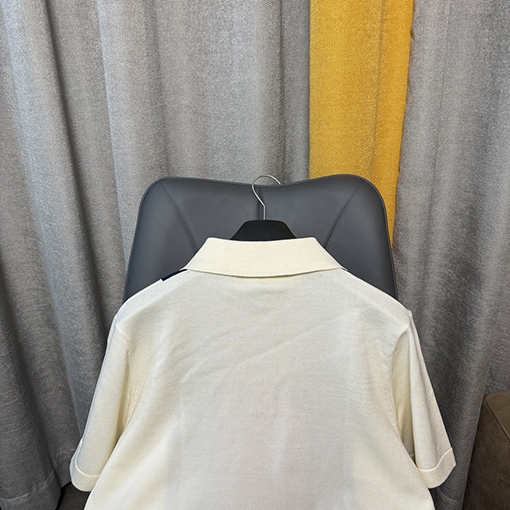 グッチ シルクコットンニットラペルポロシャツ半袖Tシャツ