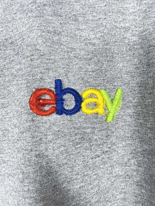 バレンシアガコピー   ロゴ刺繍半袖Tシャツ