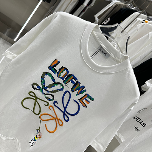 ロエベ ガーデンカラー半袖Tシャツ