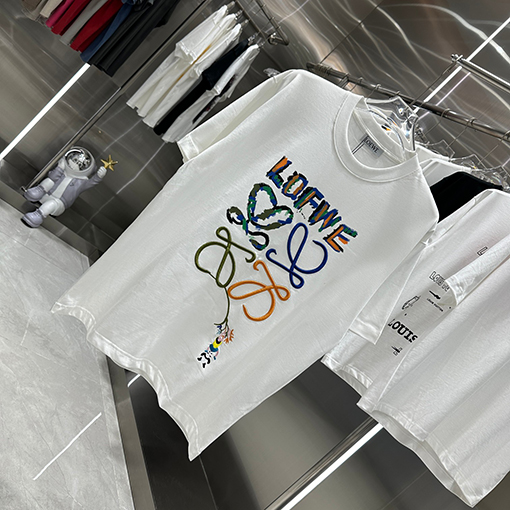 ロエベ ガーデンカラー半袖Tシャツ