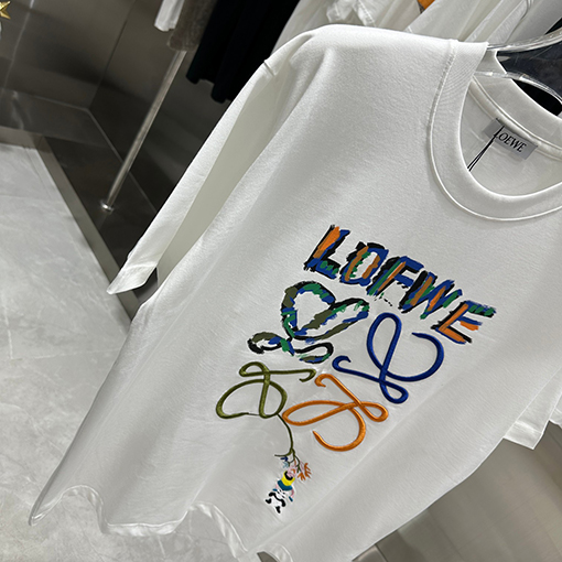 ロエベ ガーデンカラー半袖Tシャツ