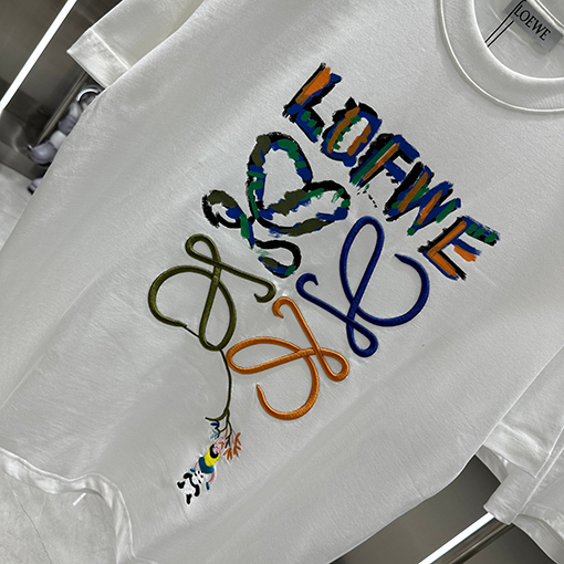 ロエベ ガーデンカラー半袖Tシャツ