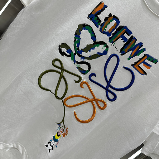 ロエベ ガーデンカラー半袖Tシャツ