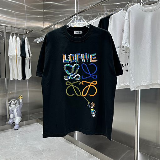 ロエベ ガーデンカラー半袖Tシャツ