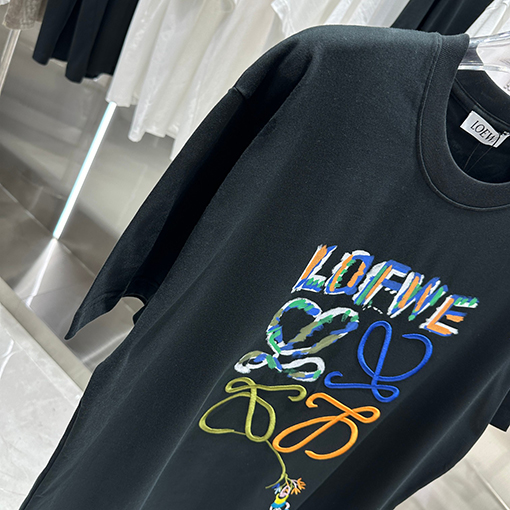 ロエベ ガーデンカラー半袖Tシャツ