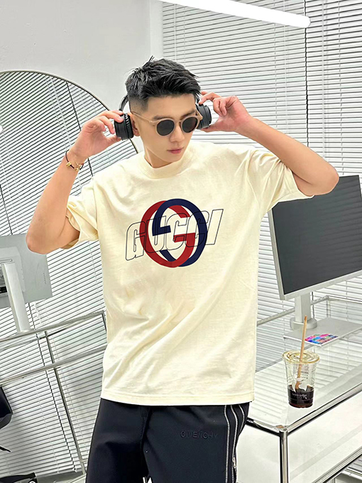グッチ   プリント半袖Tシャツ