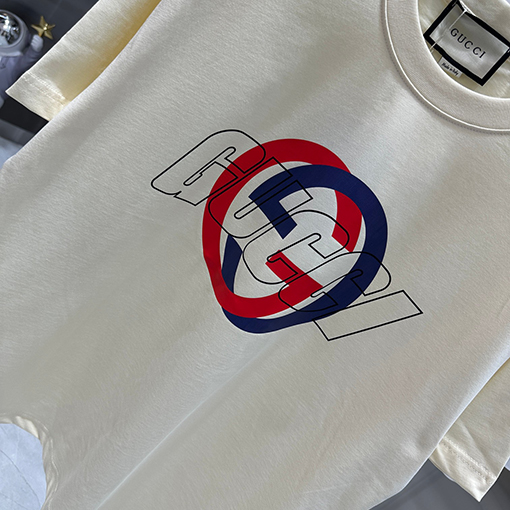グッチ   プリント半袖Tシャツ