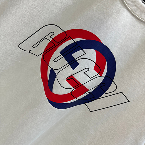 グッチ   プリント半袖Tシャツ