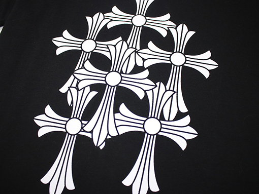 クロムハーツ  クロスプリント半袖Tシャツ