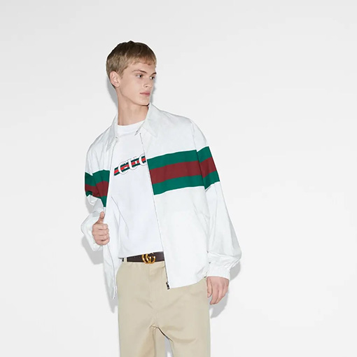 グッチスーパーコピー    プリントニット半袖Tシャツ