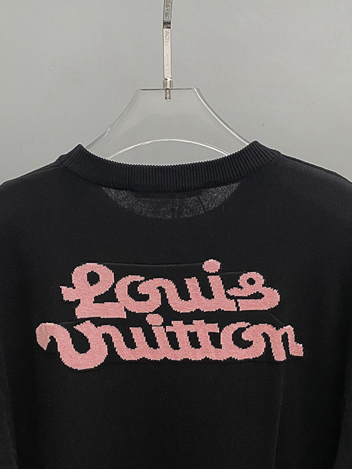 ルイヴィトンスーパーコピー 花柄ニット半袖Tシャツ