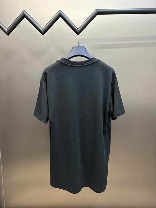 ルイヴィトン  ポケットストライプジャカード半袖Tシャツ