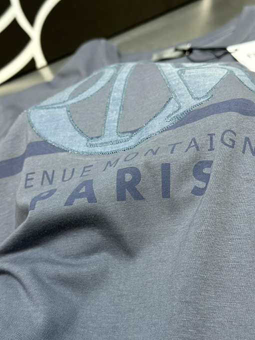 ディオール ファッションパッチ刺繍半袖Tシャツ