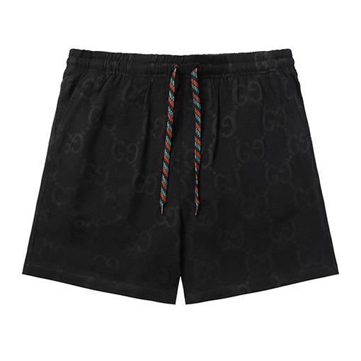 グッチ ロゴパターンキャンバスファッションショーツ