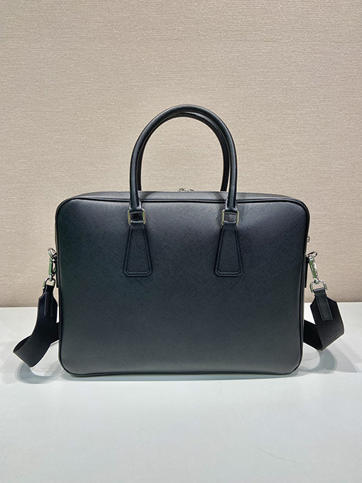 プラダ ダブルレイヤー ファッションブリーフケース