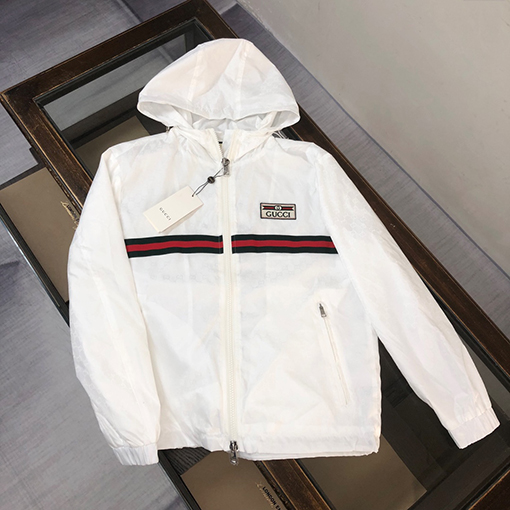 グッチコピー アルファベットパターンロゴ赤緑リボンステッチジャケットジャケット