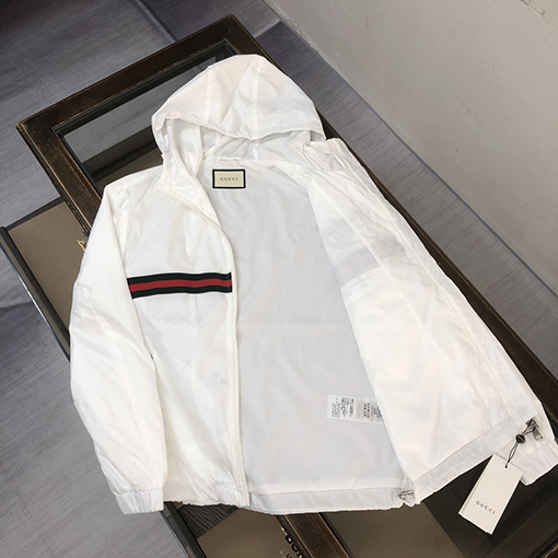 グッチコピー アルファベットパターンロゴ赤緑リボンステッチジャケットジャケット