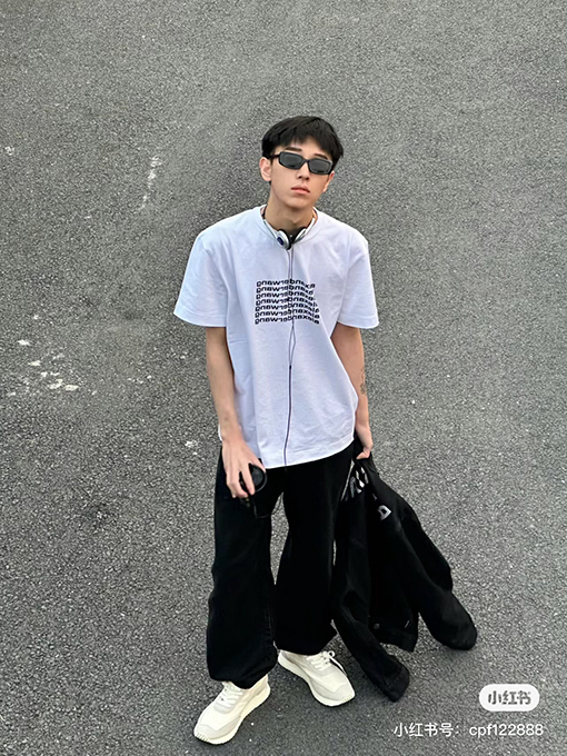 アレキサンダーワンコピー ヒットクラシックセブンライン 半袖Tシャツ