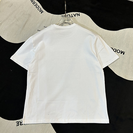 アレキサンダーワンスーパーコピー  リモコンのプリントフラワーファイル半袖Tシャツ