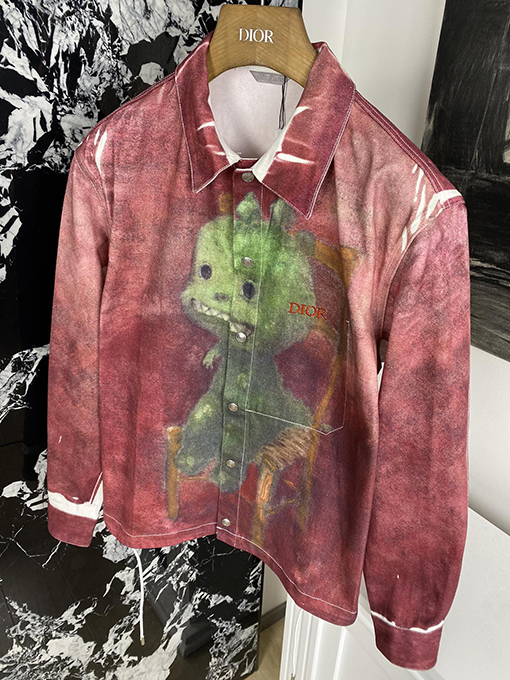 ディオールコピー   新しいディオール恐竜シャツジャケット