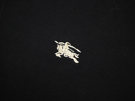 バーバリー 新しいチェック柄の小さな刺繍シャツ半袖Tシャツ