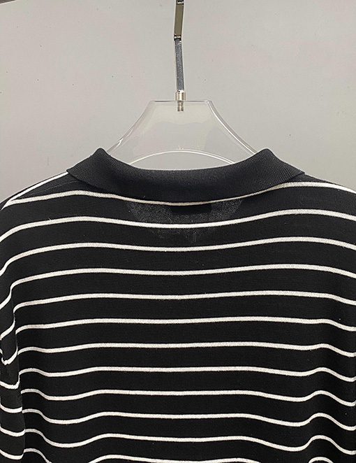 セリーヌ クラシックなコットン平織りニット半袖Tシャツ