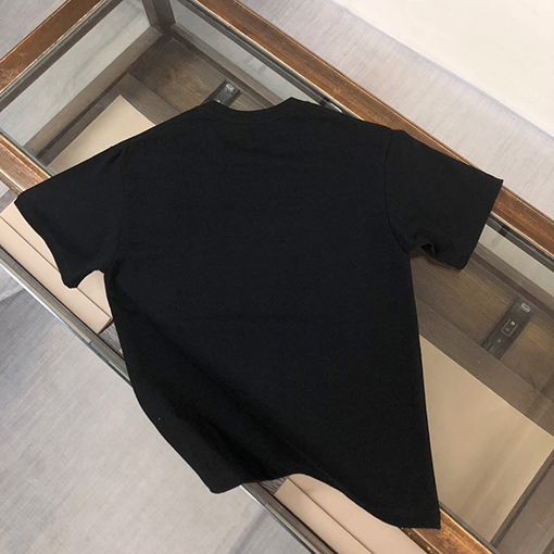 ロエベスーパーコピー 胸ロゴプリント半袖Tシャツ