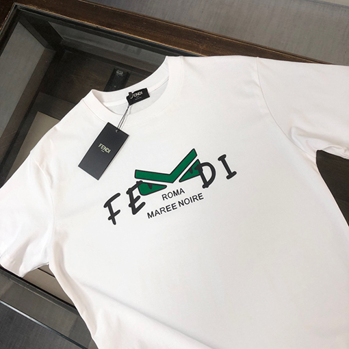 フェンディ シリコンプリント半袖Tシャツ