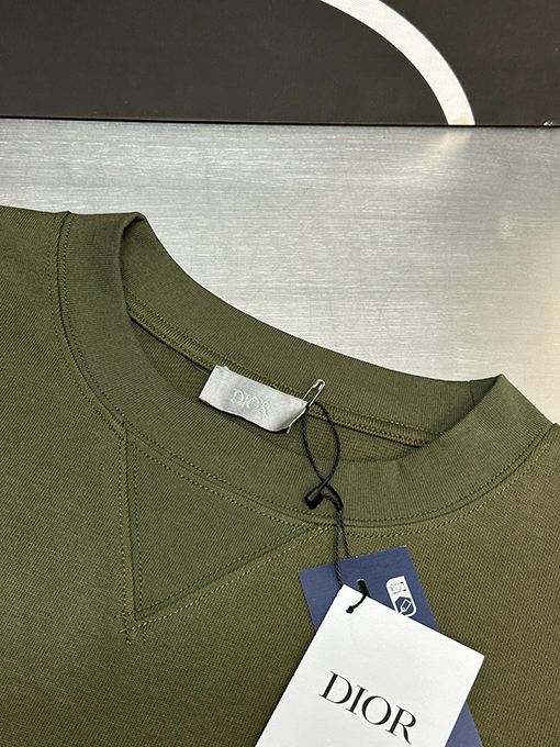 ディオール   水溶刺繍ロゴ半袖Tシャツ