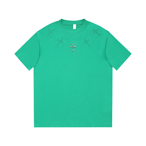 クロムハーツスーパーコピー ハイエンド いハイエンドハードウェア半袖Tシャツ