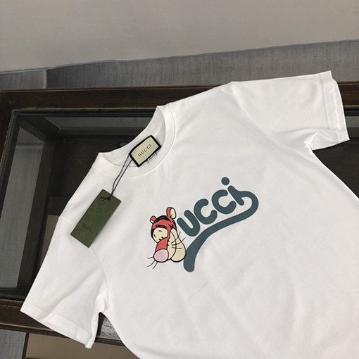 グッチ 新しいハイエンドファッション半袖Tシャツ
