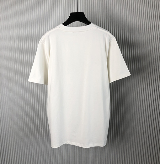 ディオールスーパーコピー 新しいサインプリント半袖Tシャツ