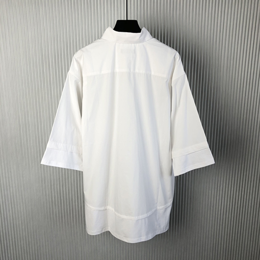 バレンシアガ   新しいコーラ刺繍OS半袖シャツ