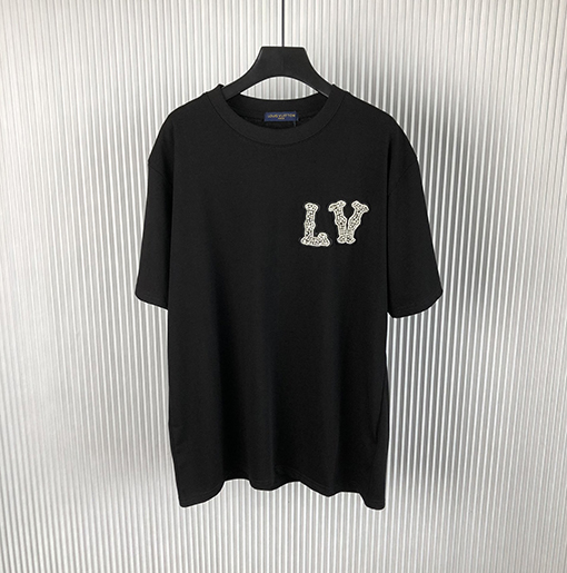 ルイヴィトン  新しい ビーズ半袖Tシャツ