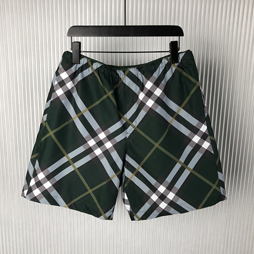 バーバリー  新しいチェック柄メンズビーチカジュアルパンツ