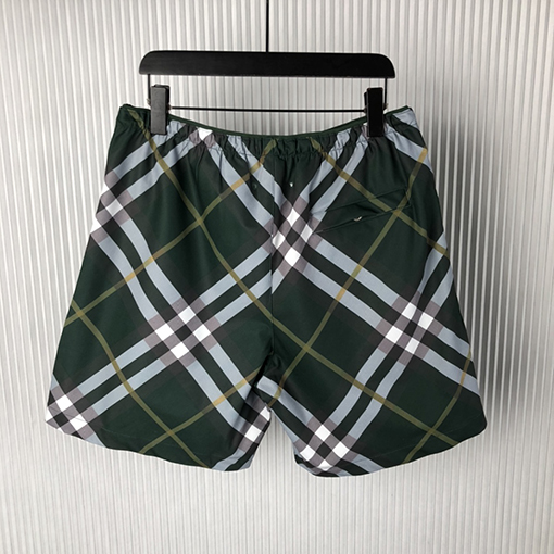バーバリー  新しいチェック柄メンズビーチカジュアルパンツ