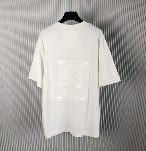 ジバンシイ 新しいアルファベットロゴ半袖Tシャツ