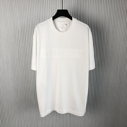 ジバンシイ 新しいアルファベットロゴ半袖Tシャツ
