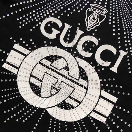 グッチコピー  新しい文字プリント半袖Tシャツ