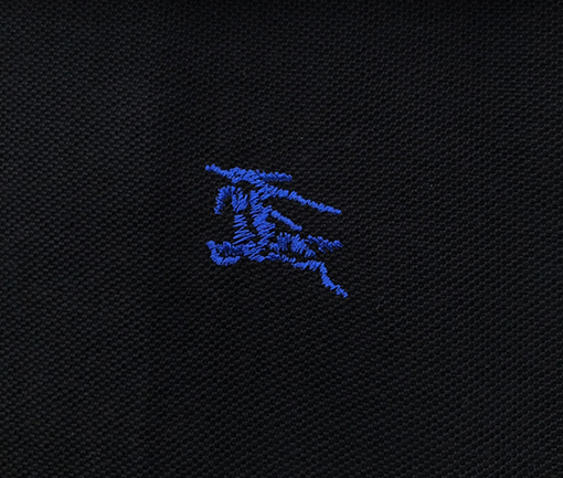 バーバリー  新しい 刺繍半袖ポロシャツ