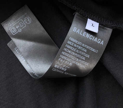 バレンシアガ  新しい炎のプリント半袖Tシャツ