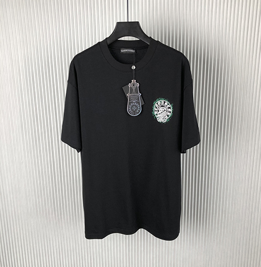 クロムハーツスーパーコピー  新しいフォーム文字プリント半袖Tシャツ