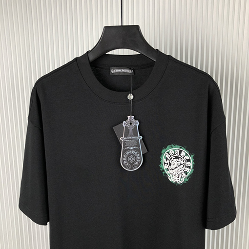 クロムハーツスーパーコピー  新しいフォーム文字プリント半袖Tシャツ