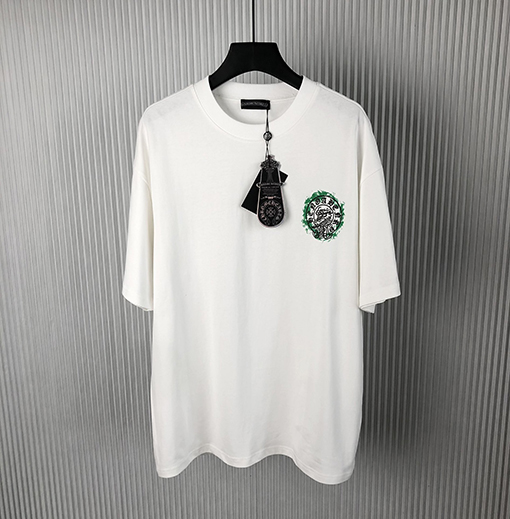 クロムハーツスーパーコピー  新しいフォーム文字プリント半袖Tシャツ