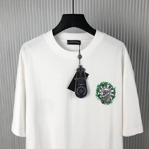 クロムハーツスーパーコピー  新しいフォーム文字プリント半袖Tシャツ