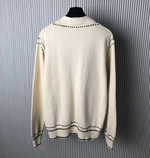 ルイヴィトン   ジャカードニット軽量カーディガン