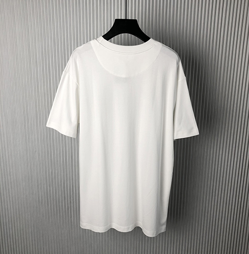 プラダコピー 新しい 刺繍文字半袖Tシャツ
